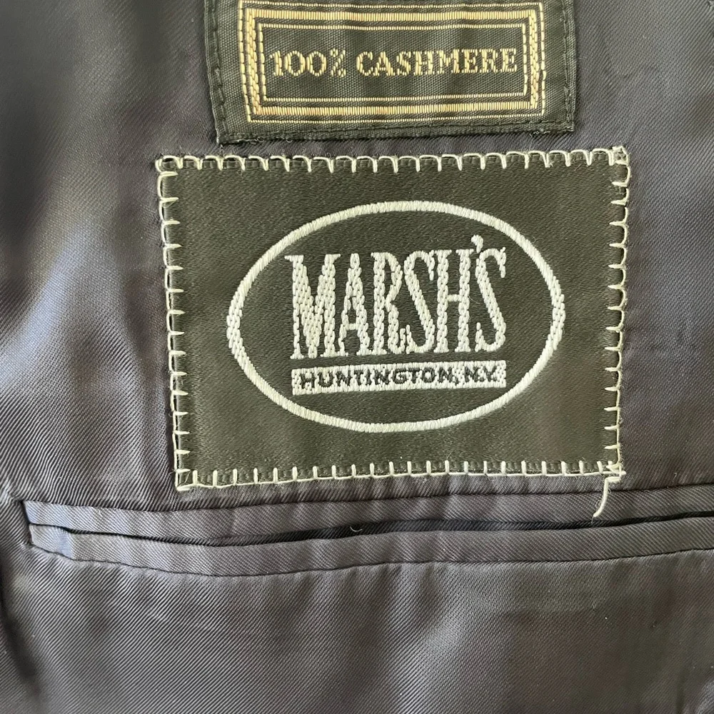 CANALI 100% CASHMERE BLACK 2 BTN SINGLE BREASTED JACKET  54L ITALY